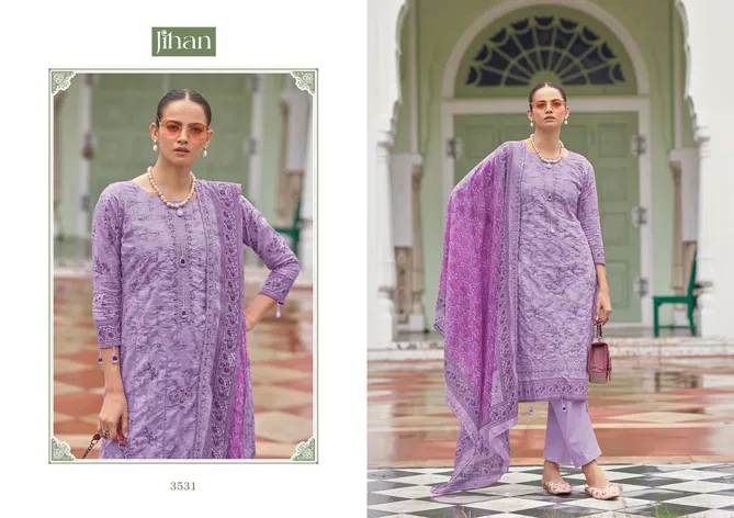 Bin Saeed Vol 15 By Jihan Lawn Printed Pakistani Suits Suppliers In India